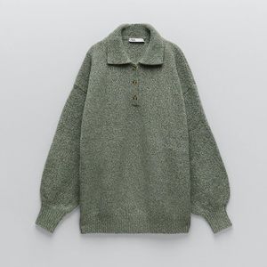 ZARA oversized knit sweater